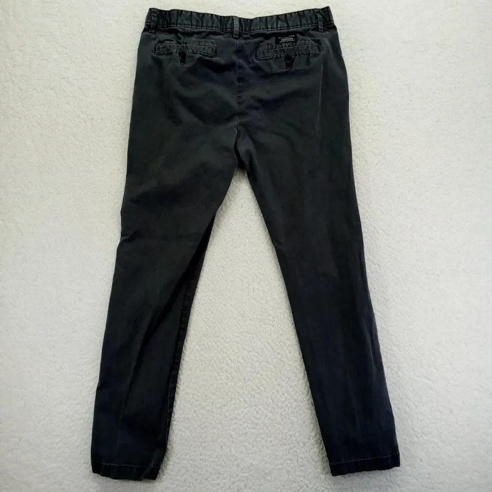 Banana Republic Pants‎ Mens 32x30* (tagged 32x32) Skin Fit Chino Gray Straight